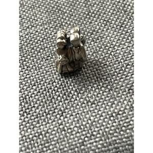Chamilia Sterling Silver 925 Bride & Groom Wedding Charm Bead Anniversary